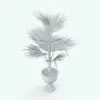 Fan Palm Revit Plant Family in 3D and rendered in ambient occlusion style. This plant is fully parametric, easy to use and ready to render. Just load it into your Revit project, select the size you need and hit the render button for instant results. Don't wait any longer and add this Fan Palm Revit Plant Family to your cart today.
