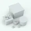Gift Box Decoration Revit Family in different sizes and configurations. Round or rectangular, this family is ideal for retail design. Don't waste any more time and get this Gift Box Decoration Revit Family now.