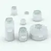 3D Glass Container Revit Kitchen Accessory Family in different sizes and configurations to showcase its parametric flexibility. Ideal for kitchen or restaurant 3D renders, this Revit decor family will certainly stand out.