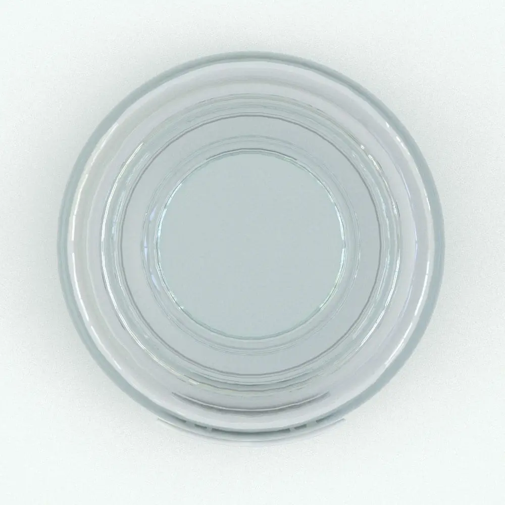 Revit Family / 3D Model - Glass Container With Label Top View Glass Container Revit Kitchen Accessory Family in top view. Fully parametric and easy to use, this Revit decor family is the perfect complement to your 3D kitchen renders.