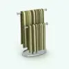 Levels Hand Towel Decoration Revit Family rendered in full color.