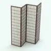 Japanese Revit Folding Partition Family rendered in a cherry-colored wood and with white screen. Ideal to softly separate your architectural spaces, this Revit folding partition family not only will achieve that, but also make your spaces look finished and cozier. With parameters to change a lot of its properties, this Japanese Revit Folding Partition Family is definitely a must-have family in your assets.