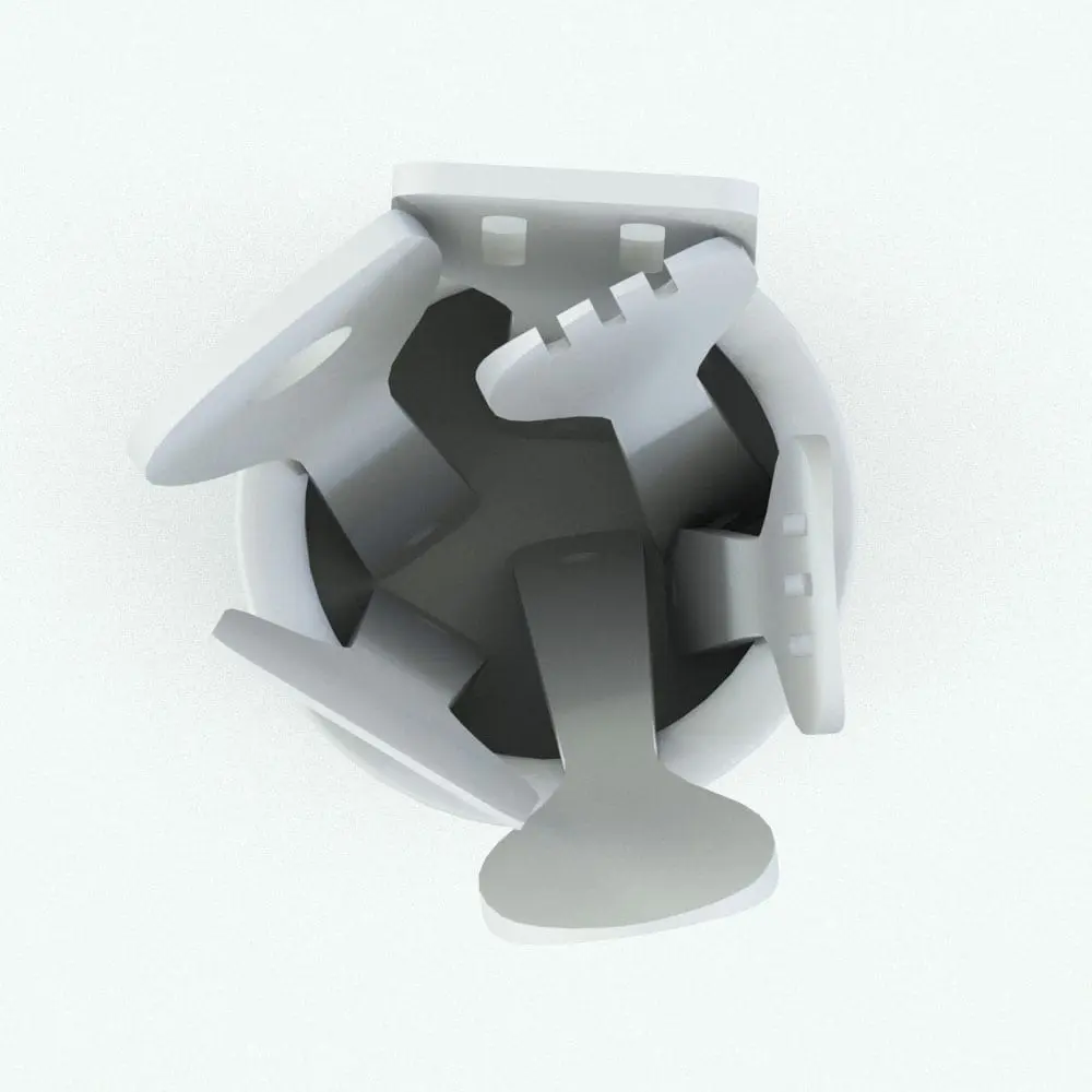 Revit Family / 3D Model - Kitchen Wooden Utensils With Holder Top View 3D Revit Kitchen Wooden Utensils Family in top view and rendered in black and white (ambient occlusion style) to see details better. This decoration Revit family is ideal for kitchens or restaurants.