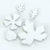 Leaves Wall Decor Revit Family rendered in 3D and without any materials to see the shapes better. Ideal for modern or eclectic interior design projects, these wall decoration leaves will make your 3D rendering stand out in a few clicks. Get this Leaves Wall Decor Revit Family now and see for yourself.