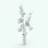 Lily of the Valley Revit Plant Family in 3D and rendered without any materials to show the shapes better. This Revit family is the perfect complement to your classic, modern, traditional or even eclectic interior design projects. With parameters to change the size, materials and visibility of the flowers and vase, this Lily of the Valley Revit Plant Family is definitely a keeper.