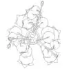 Revit Family / 3D Model - Lily of the Valley - Revit and AutoCAD Top View