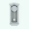 Pendulum Clock Revit Decoration Family rendered in front view and ambient occlusion style.
