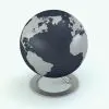 3D Minimalistic World Globe Decoration Revit Family rendered in color. Ideal for libraries, schools and even residential projects, this elegant-looking world globe decoration Revit family will bring charm and livability to your 3D renderings.