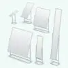 Modern Cheval Revit Mirror Family in different sizes and configurations to showcase its parametric nature. Ideal for contemporary architectural designs, this Revit Mirror Family will take your 3D renderings to the next level in a few clicks.