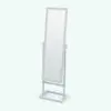 Modern Cheval Revit Mirror Family in 3D and rendered without materials to showcase the details better. Ideal for residential, retail or even commercial spaces, this Modern Cheval Revit Mirror Family will definitely transform your spaces in a few clicks.