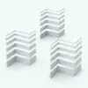 Classic Design Revit Sweep - Baseboards Pack 7 showcased in different Revit parametric sizes for flexibility and adaptability.