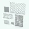 Patterned Partition Wall Revit Family in different sizes and configurations. This fully parametric family can adapt to any space requirements within the parameter limits described in the product. Don't wait any longer and get this Patterned Partition Wall Revit Family now.