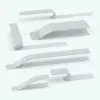 Peel-Off Revit Bench Family in different sizes and configurations and showcasing all three different types: straight, inverted and L-shape. Whether used in residential spaces or in public spaces, this bench will take your projects to the next level. Add this Revit Bench Family to your cart today and experience the Blackbee3D flexibility.