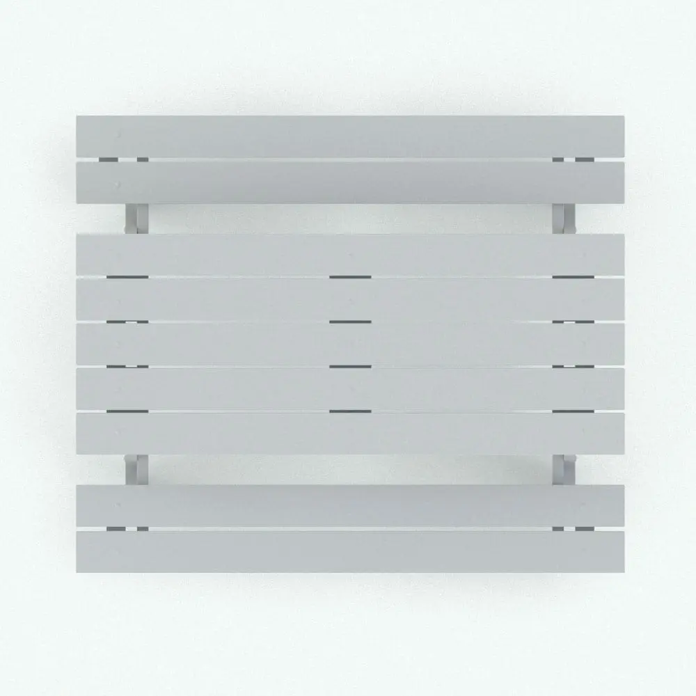 Revit Family / 3D Model - Classic Revit Picnic Table Top View Classic Revit Picnic Table in top view and rendered without materials (ambient occlusion style). This family is ideal for parks, public spaces and even residential outdoor designs. With parameters to change its length, this Classic Revit Picnic Table will adapt to your project's requirements in just a few clicks.
