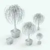 Ponytail Palm Revit Plant Family in different sizes and configurations to showcase its parametric flexibility. As seen on the image, either the pot or the plant can be turned on/off in case you want to use them with other pots/plants from our catalog. Don't let this opportunity go by and add this Ponytail Palm Revit Plant Family to your personal assets today!