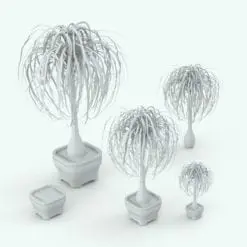 Ponytail Palm Revit Plant Family | Blackbee3D
