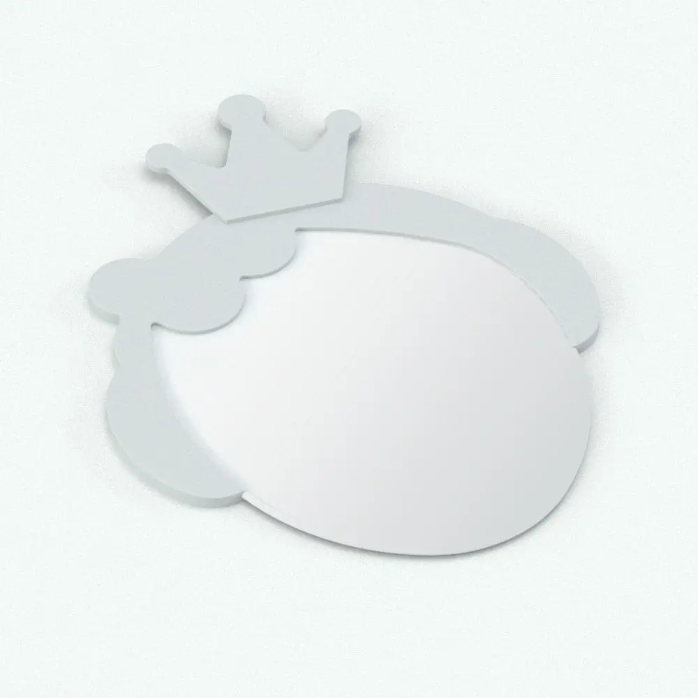 Princess Revit Mirror Family in a different 3D view. Mirror Family in a different 3D view. Rendered in AO mode, this Revit furniture piece is ideal for kids spaces. Don't wait any longer and get this princess mirror Revit family today.
