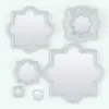 Quatrefoil Revit Mirror Family in different sizes and configurations to showcase its parametric flexibility. Change the size and the frame thickness (along with the materials) to adapt it to your project style. Also, this family is render-ready. Just load it into your projects, load the materials and hit the render button for instant results. Don't wait any longer and get this Quatrefoil Revit Mirror Family today!