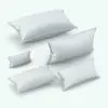 Rectangular Revit Cushion Family With Piping in different sizes and configurations to showcase its parametric flexibility. This Revit family comes with the materials shown on the main image of this product and it also comes with materials to change its size and angle to make it fit to any of your design needs. Don't wait any longer and add this Rectangular Revit Cushion Family With Piping to your 3D assets today.