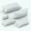 Rectangular Cushion Revit Family in different sizes and configurations to showcase its parametric versatility. This family includes the textures shown on the main image of this product as well as parameters to change its size and angle. Ideal for adding a touch of coziness to your spaces, this Rectangular Cushion Revit Family will make your 3D renderings stand out in just a few clicks.