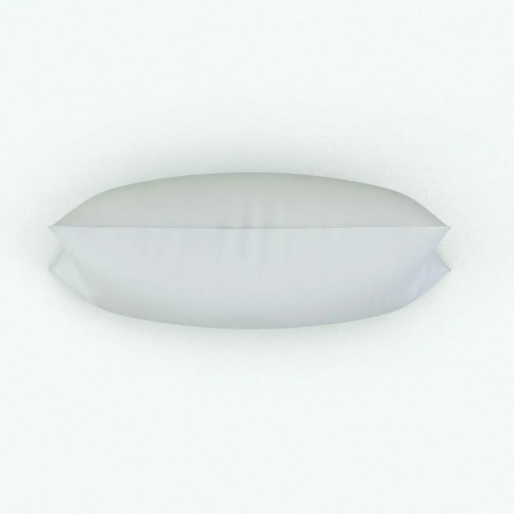Revit Family / 3D Model - Rectangular Cushion Revit Family Top View Rectangular Cushion Revit Family in top view and rendered in black and white (ambient occlusion style) to show the shape better. Ideal for modern and contemporary interior design projects, this Revit cushion will transform your spaces in just a few clicks. With parameters to change its dimensions, materials and angle, this Rectangular Cushion Revit Family will certainly speed up your workflow and make your renders stand out.