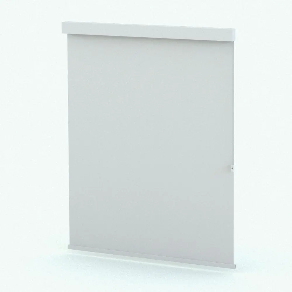 Revit Family / 3D Model - Roller Revit Blinds Family Rendered in Revit Roller Revit Blinds Family in 3D and rendered in a white material. These modern looking Revit blinds will make your windows and spaces look finished and livable, while speeding up your workflow in Revit. Don't wait any longer and get this Roller Revit Blinds Family today.