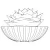 Revit Family / 3D Model - Houseleek - Revit and AutoCAD Front View