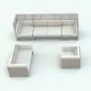 Slats Outdoor Furniture Revit Set rendered in a light colored palette. Ideal for modern exterior projects, this fully parametric set of 3 families that includes corner sofa Revit family, sofa Revit family and sectional Revit family will transform your exterior spaces in just a few clicks, not to mention that it is also render-ready. Get this Slats Outdoor Furniture Revit Set today and see for yourself.