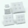 4-Button Square Cushion Revit Family in different sizes and angles to showcase its parametric flexibility. This family is very easy to use and it is render-ready! Just load it into your Revit project, load the provided textures (or use your own) and hit the render button for instant results! Don't wait any longer and get this cushion Revit family today since it's totally free! Yes, this family is part of our free Revit families category so you can try out our quality.