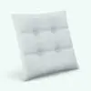 4-Button Square Cushion Revit Family in 3D and rendered in black and white (ambient occlusion style). This family includes the materials shown on the main image of this product, so you can just insert it into your Revit project, load the textures and hit the render button! And the best part of all is that this family is part of our free Revit families category! Yes, it's totally FREE, so go ahead and download this Revit cushion today so you can try out the quality of our families.