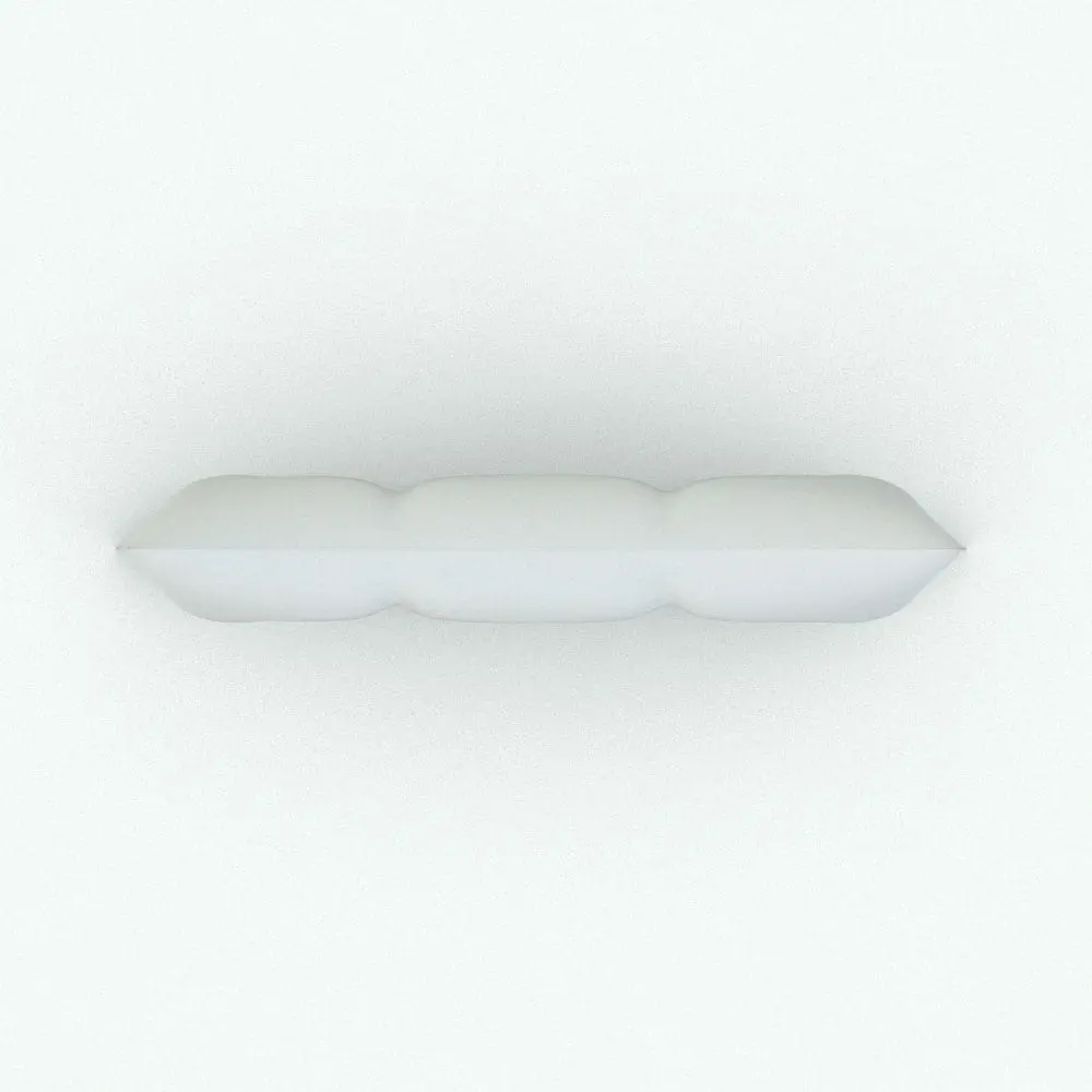 Revit Family / 3D Model - 4-Button Square Cushion Revit Family Top View 4-Button Square Cushion Revit Family in top view and rendered in black and white (ambient occlusion mode) so you can see the shape better. Ideal for chairs, benches or floor seating, this great-looking cushion Revit family will make your 3D renderings look alive! Don't wait any longer and get this FREE Revit family today!