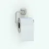 Rectangular Revit Toilet Paper Holder Family rendered in color. This decoration Revit family is fully parametric and easy to use.
