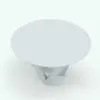 Triangular Multipurpose Coffee Table Revit Family in 3D and rendered without any materials to show the shapes better. This family is ideal for any sort of project and it will bring an air of modernity and elegance to your Revit spaces. Don't let this opportunity go by and add this Triangular Multipurpose Coffee Table Revit Family to your cart today.