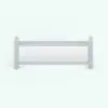 Tubes Standing Revit Mirror Family in top view and rendered in black and white (ambient occlusion style). This family is ideal for residential, commercial, retail or even office settings. With many parameters to change, this family is a true asset to have in your library. Don't wait any longer and get this Tubes Standing Revit Mirror Family now!