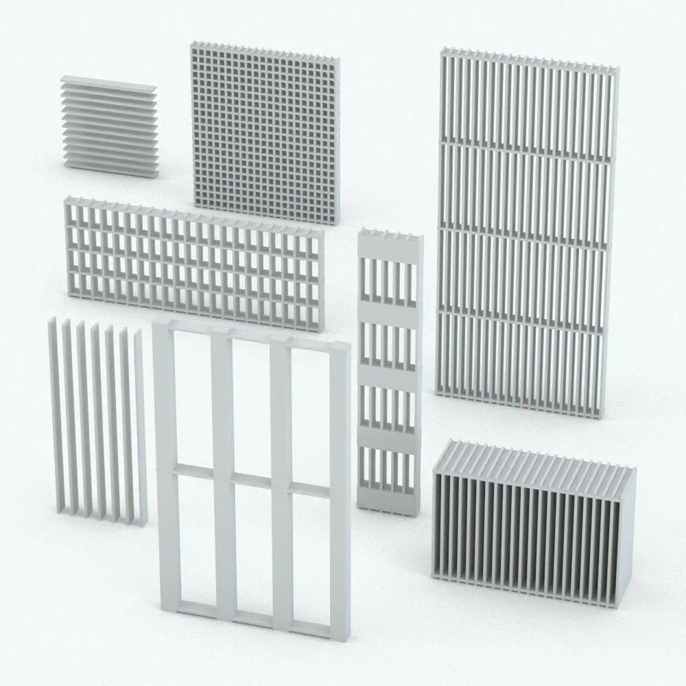 Revit Family / 3D Model - Vertical-Horizontal Partition Wall Revit Family Variations Vertical-Horizontal Partition Wall Revit Family in different sizes and configurations to showcase its parametric flexibility. Change its dimensions, depth, divisions and more to achieve the perfect look that adapts to your project requirements. Don't wait any longer and add this Vertical-Horizontal Partition Wall Revit Family to your cart now!