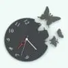 Butterflies Wall Clock Revit Family rendered in black material and white and red hands. This modern clock Revit family is ideal for playful yet modern designs. With several parameters to change, this family is certainly a keeper.