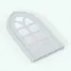 Gothic Revit Mirror Family in a different 3D view to show the thickness of the frame and see the muntin details better. Ideal for eclectic or vintage interior design projects, this Gothic Revit Mirror Family is the perfect complement to make your 3D renderings stand out.