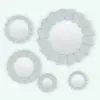 Scales Revit Mirror Family rendered in black and white (ambient occlusion style) and in different sizes and configurations to showcase its parametric versatility. Ideal for modern interior design projects, this Revit mirror family will make your spaces stand out in a few clicks. Get it now and see for yourself.