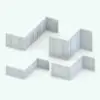 Revit Wall Cladding Family - Trim 6 in different sizes and configurations to showcase its parametric flexibility. Ideal for classic and traditional interior design projects, this line-based Revit family will elevate your renders to new heights. Just load it into your project, select the materials that match your style (or use the provided ones) and hit the render button for instant results. Don't wait any longer and add this Revit Wall Cladding Family - Trim 6 to your cart now!