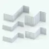 Classic Revit Cladding Wall Trim Family in different sizes and configurations to showcase its parametric flexibility. Ideal for interior designs that range from classic to contemporary, this line-based Revit family will elevate your projects and 3D renderings to new heights in just a few clicks. Don't let this opportunity pass and add this Classic Revit Cladding Wall Trim Family to your cart now.