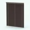 Wooden Revit Blinds Family rendered in 3D in a dark chocolate wood finish material. This family is the perfect complement to your Revit windows since it will make them look finished and it will make your projects look livable. Fully parametric and easy to use, this Wooden Revit Blinds Family will transform your spaces in just a few clicks. Don't wait any longer and get it today.