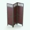 Wooden Screen Revit Folding Partition Family rendered in two different dark-colored wood finishes. This family is fully parametric and ready to render. Just load it into your project, load the materials and hit the render button for instant results. Get this Wooden Screen Revit Folding Partition Family now and see for yourself.