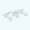 World Map Decoration Revit Family in 3D view and rendered without materials to show the shapes better. This family includes the material shown on the main image of this product and it's ready to render. Don't waste any time and add this Revit decor family to your cart now.