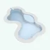 Multiple Ameba Swimming Pool Revit Family in 3D and rendered without any materials (except for the water) to show the shapes better. This family is fully parametric, easy to use and ready to render. Just load it into your project, select the materials, and hit the render button for instant results. This swimming pool Revit family attaches to faces and it will create the hole on them automatically for easy of use.