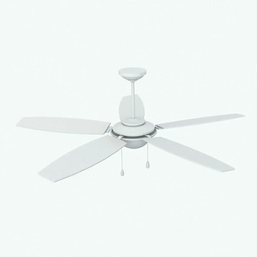 Revit Family / 3D Model - Big Light Ceiling Fan Revit Family Perspective 2 Big Light Ceiling Fan Revit Family in a different 3D view so you can see all the details better. Ideal for residential, commercial or hospitality settings, this high-quality Revit family will transform your spaces in just a few clicks. Get it today and see how this Big Light Ceiling Fan Revit Family will elevate your 3D renderings to new heights right away.