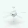 Bowl Light Ceiling Fan Revit Family in a different 3D view to show all the different parts and components of it. This family is fully parametric, easy to use and ready to render. Just load it into your project, select the materials (or use the provided ones) and hit the render button for instant results. Don't let this opportunity pass and add this Bowl Light Ceiling Fan Revit Family to our personal 3D assets today.