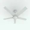 Modern Bold Ceiling Fan Revit Family in 3D and rendered without any materials to showcase the details and shapes better. This family is fully parametric and easy to use. Just load it into your project, select the size and enjoy rendering a fully realistic ceiling fan Revit family.