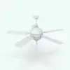 Sphere Revit Ceiling Fan Family in a different 3D view to see it from different angles and understand all the different parts of it. Ideal for living rooms, hallways, offices, bedrooms and more, this fully parametric Revit ceiling fan will streamline your projects in just a few clicks. Get it today and see for yourself.