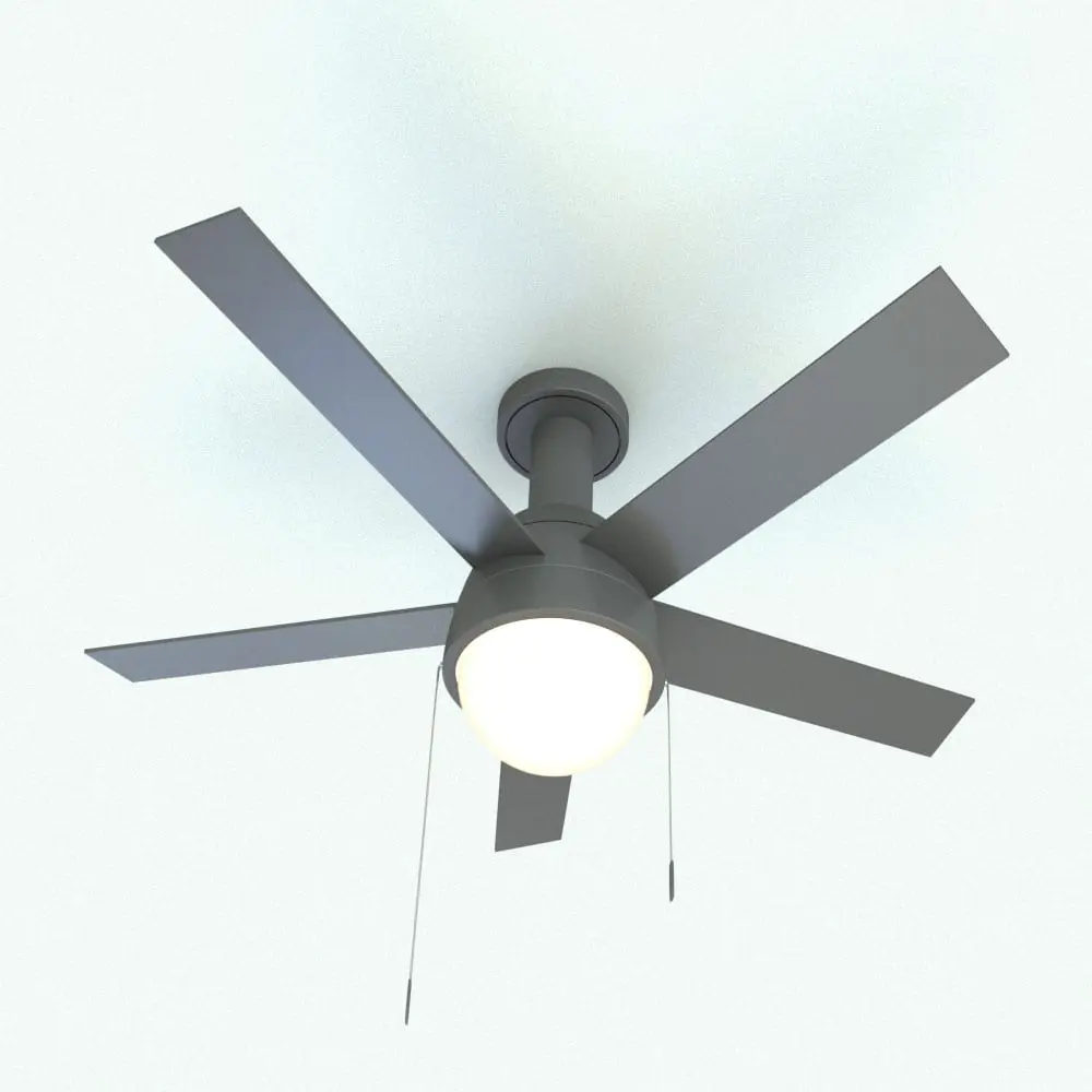 Revit Family / 3D Model - Modern Revit Ceiling Fan Family Rendered in Revit Modern Revit Ceiling Fan Family in 3D and rendered with a dark gray finish that accentuates its modern aesthetic. Ideal for living rooms, bedrooms, offices, hospitality settings and many other spaces, this Revit ceiling fan family will transform your spaces in just a few clicks.