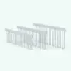 U-Shape Balusters Revit Railing Family shown in the three different heights it comes in. Ideal for stairs, balconies, standalone applications and more, this realistic looking Revit railing family will take your renders to the next level in just a few clicks. Get it today for FREE! Yes, it's part of our Revit FREE families so you can try our quality and be part of the Blackbee3D family.